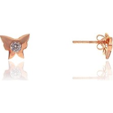 Söğütlü Si̇lver Mini Pırlanta Modeli Kelebek