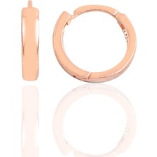 Söğütlü Si̇lver Gümüş Simit Küpe