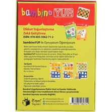 bambinoYUP 3-5 Yaş Seti (2 kitapçık + 1 kontrol kutusu)