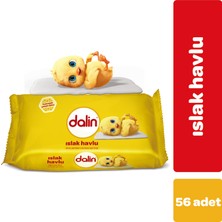 Dalin Klasik Islak Havlu 56 Yaprak