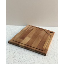 Teknik Ahşap Kayın Kesme Tahtası Büyük Boy 30 x 40 cm