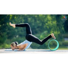 Gymo Pro Series Yoga Tekerleği Egzersiz Çemberi 33cm Pembe x Mor