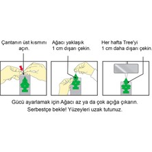 Little Trees Türk Bayrağı Vanilya Aromalı Oto Kokusu 24 Adet