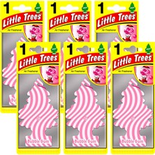 Little Trees Bubble Gum Sakız Aromalı Oto Kokusu 6 Adet