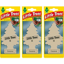 Little Trees Coconut Hindistan Cevizi Aromalı Oto Kokusu 3 Adet