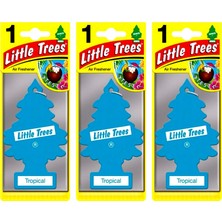 Little Trees Tropikal Aromalı Asma Oto Kokusu 3 Adet