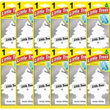 Little Trees Arctic White Ferahlığı Aromalı Oto Kokusu 12 Adet