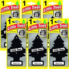 Little Trees Black Ice Asma Oto Kokusu 6 Adet