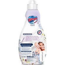 Bingo Soft Konsantre Çamaşır Yumuşatıcısı Sensitive 1440 ml EkonoiPaketi 4'lü