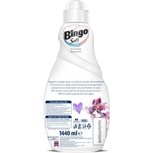 Bingo Soft Konsantre Çamaşır Yumuşatıcısı Manolya 1440 ml Ekonomi Paketi 4'lü