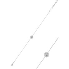 Söğütlü Silver Gümüş Pırlanta Bileklik