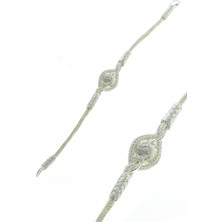 Söğütlü Silver Gümüş Kazaziye Düğüm Bileklik