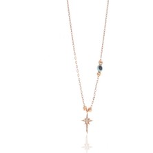 Söğütlü Silver Gümüş Dorica Toplu Kutup Yıldızı Kolye