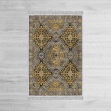 Homefesto Dekoratif Özel Tasarım Şönil Dokuma Taban Yumuşak Dokulu Halı Renkli 140 x 220 cm