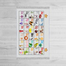 Homefesto Dekoratif Özel Tasarım Şönil Dokuma Taban Yumuşak Dokulu Halı Renkli 140 x 220 cm