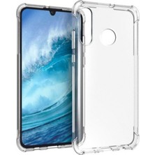 Tekno Grup Huawei P30 Kılıf Ultra Korumalı Şeffaf Anti Shock Kılıf + Tam Kaplayan 6D Nano Ekran Koruyucu