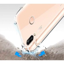 Tekno Grup Huawei P Smart Kılıf Ultra Korumalı Şeffaf Anti Shock Kılıf + Cam Ekran Koruyucu