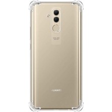 Tekno Grup Huawei Mate 20 Lite Kılıf Ultra Korumalı Şeffaf Anti Shock Kılıf + Tam Kaplayan 6D Nano Ekran Koruyucu