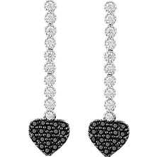 Osmanlı Gümüş Tutku Oniks Taşlı Kadın Gümüş Küpe