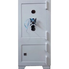 Çınar Safe Çelik Para Kasası 105 cm Beyaz 7035