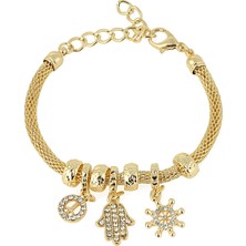 Forentina Altın Kaplama Şans Bileklik PS1374