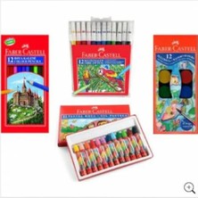 Faber-Castell Kuru Sulu Pastel Keçeli Okul Kırtasiye Boya Seti