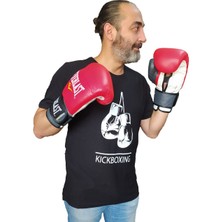 By Leon 1982   Gloves Kickboxing Tişört Siyah BYL1101BK