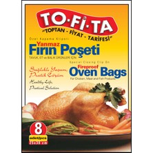 To-Fi-Ta Yanmaz Fırın Torbası 8'li