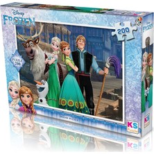 KS Frz 113 Puzzle 200 Frozen Puzzle 200 Parça