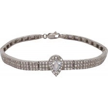 Osmanlı Gümüş Damla Su Yolu Gümüş Bileklik