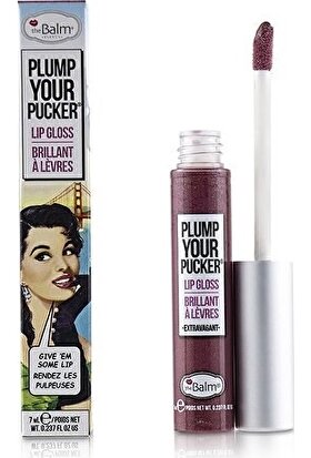 The Balm Plump Your Pucker Lip Gloss-Extravagant