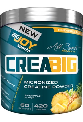 Bigjoy Sports Creabig Powder Creatine Micronized Anans 420g