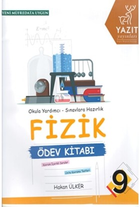 Yazıt 9.Sınıf Fizik Ödev Kitabı - Hakan Ülker