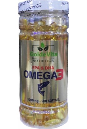 Goldevita Omega 3 Balık Yağı 200 Yumuşak Softgel