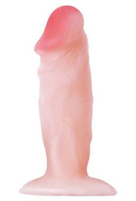 Xise Opal 11 cm Vantuzlu Gerçekçi Anal Penis Dildo + Penis Halkası