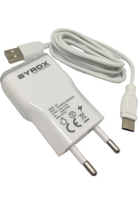 Syrox Type-C Şarj Aleti Adaptör + Kablo