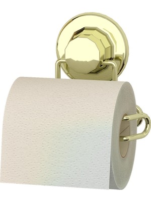 Tekno-tel Vakumlu Tuvalet Kağıtlık Altın DM271