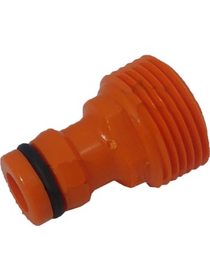 Yıldırım Musluk Hortum Bağlama 2 Adet Aparatı 3/4 3 Çeyrek Plastik Aparat Bahçe Musluk