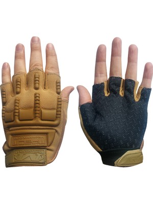 1107 Mechanix Parmaksız Eldiven Kum