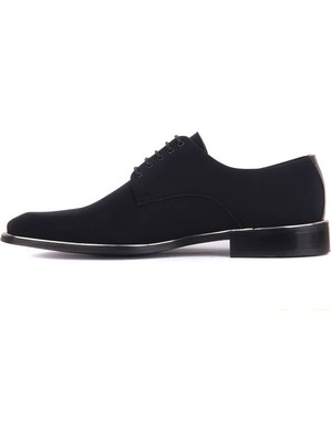 Fosco Bağcıklı Siyah Tekstil Erkek Klasik Ayakkabı 8003 505 430