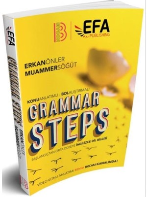 Benim Hocam Yayınları Grammar Steps Başlangıçtan Orta Seviyeye Konu Kitabı