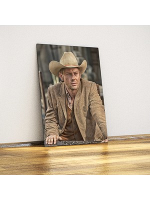 Javvuz William Westworld Metal Poster