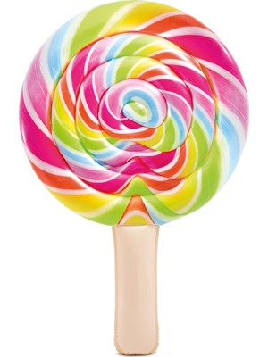 Intex Lolipop Şeker Ada Deniz Yatağı Canlı Renkler ve Rahat Yüzey 208 x 135 cm