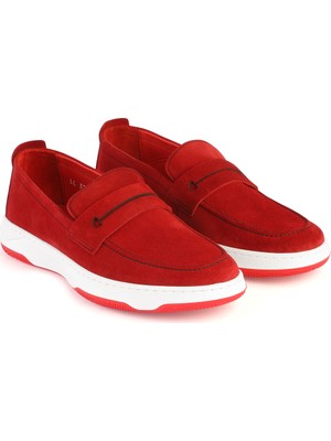 Libero 3229 Loafer Erkek Ayakkabı Kırmızı
