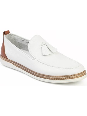 Libero L625 Loafer Erkek Ayakkabı Beyaz