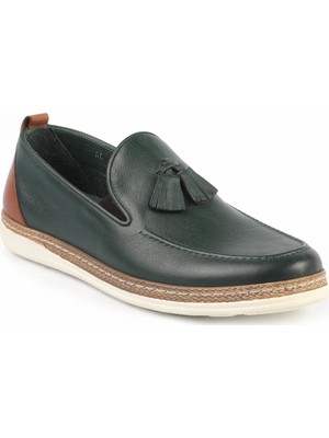 Libero L625 Loafer Erkek Ayakkabı Yeşil