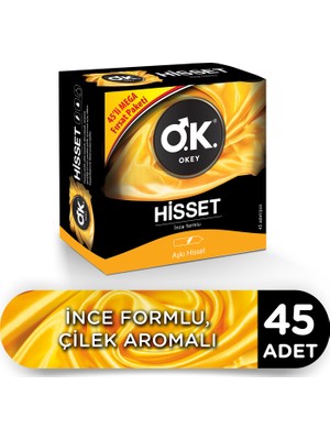 Okey Hisset 45'li Prezervatif Avantaj Paketi