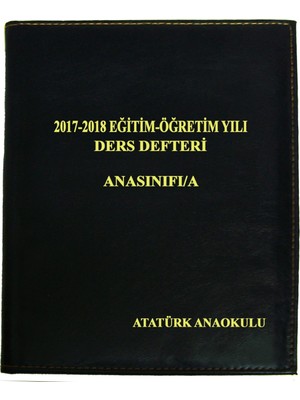 hepenuygun Anaokulu Ders ve Yoklama Defteri (Ciltli)