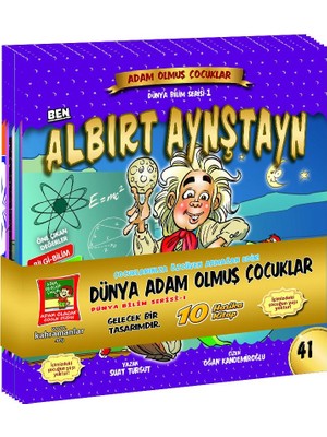 Adam Olmuş Çocuklar Dünya Bilim Serisi-Çocuk Kitap Setleri