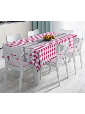 RealHomes Özel Tasarım Dijital Baskılı Leke Tutmaz Masa Örtüsü 120 x 140 cm